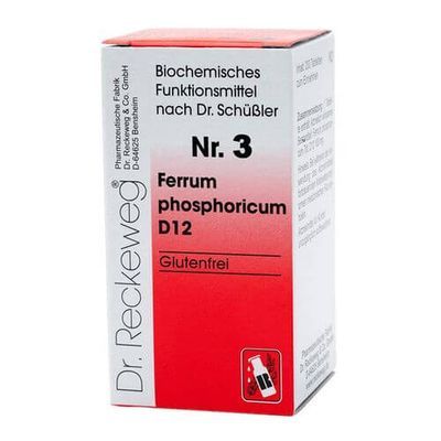 BIOCHEMIE 3 Ferrum phosphoricum D 12 Tabletten