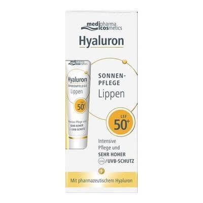 Medipharma Cosmetics HYALURON Sonnenpflege Lippen LSF 50+