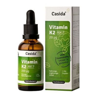 Casida VITAMIN K2 TROPFEN MK7 vegan