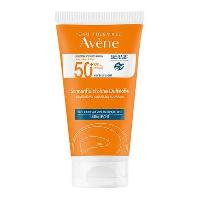 AVENE Sonnenfluid SPF 50+ ohne Duftstoffe