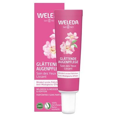 WELEDA glättende Augenpflege Wildrose & weißer Tee