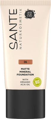 Sante Matte Mineral Foundation 06 Warm Caramel