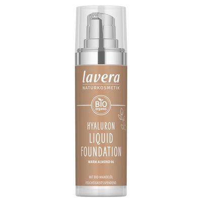 LAVERA Hyaluron Liquid Foundation 06 warm almond